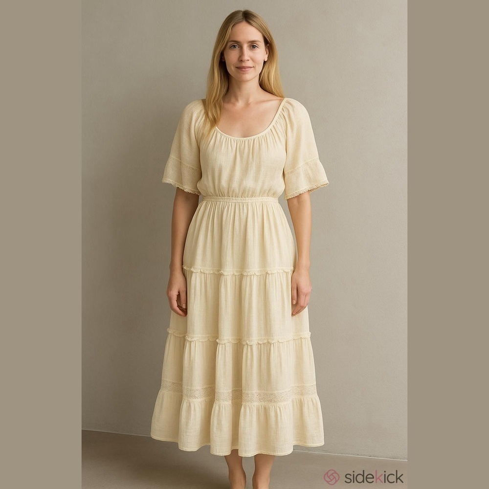 Vintage Roberta California Prairie Dress 11/12 cottagecore